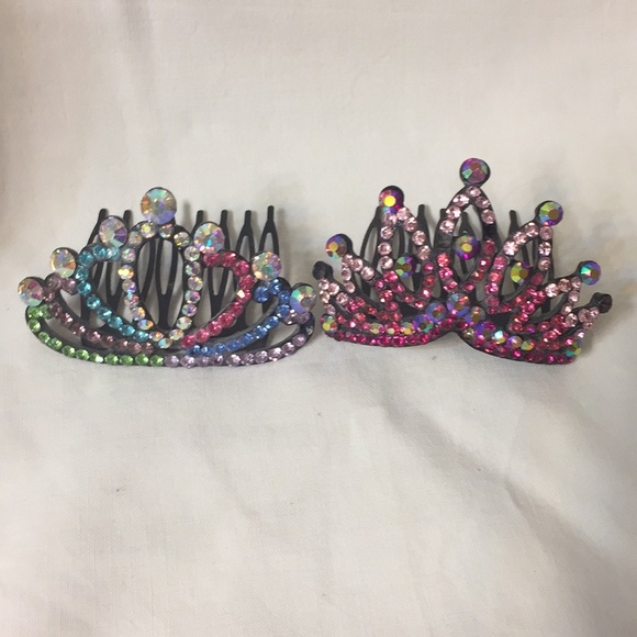 16 Piece Cubic Zirconia Hair 4 small extra (free) - Picture 7 of 9